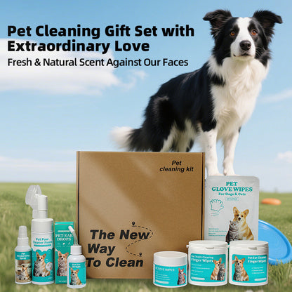 Pet Moisturizing Cleaning Wipes Gift Box