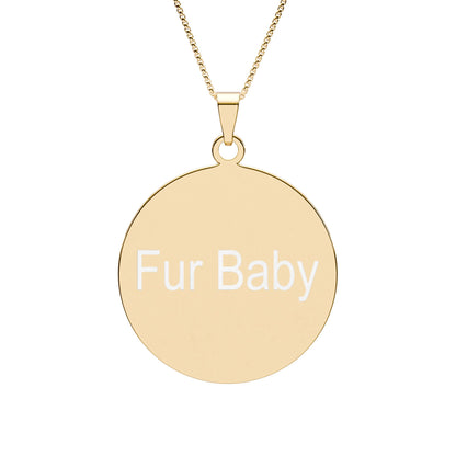 Fur Baby Photo Pendant Customizable