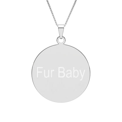 Fur Baby Photo Pendant Customizable