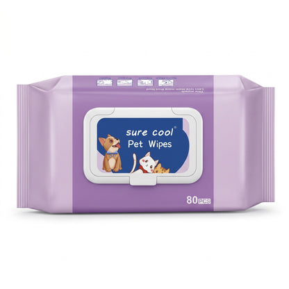 Pet Cleaning Wet Wipes Herbal Scent